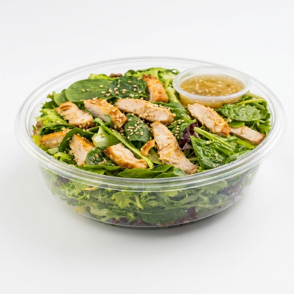 Chicken Sesame Salad Bowl with Dressing