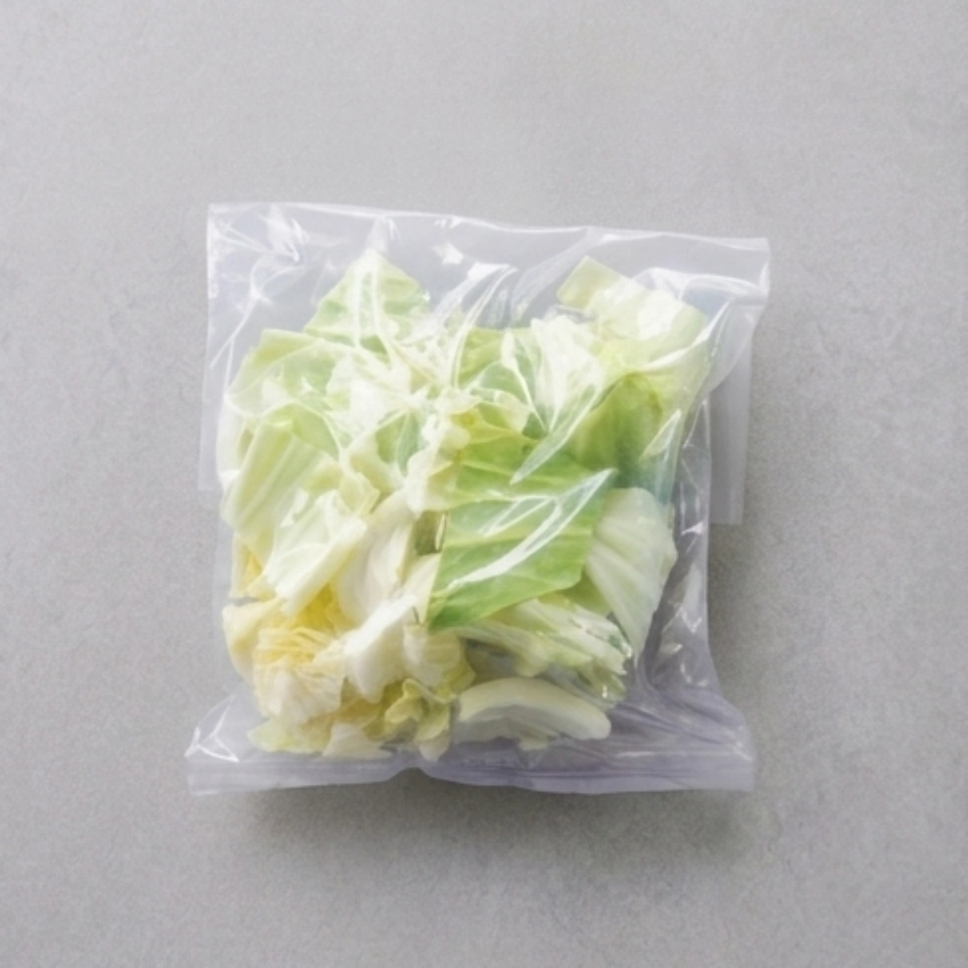 Chinese Cabbage Cut