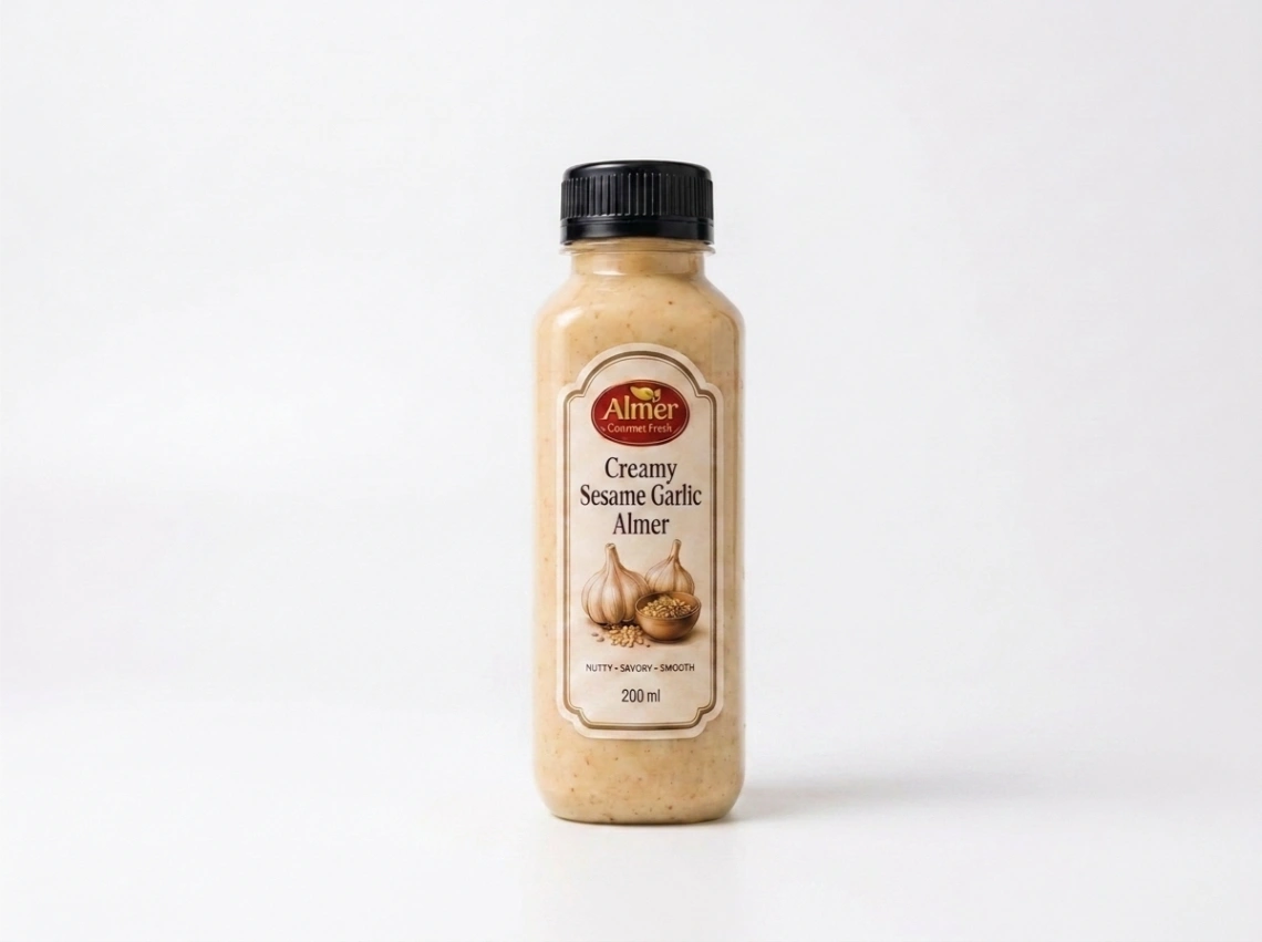 Creamy Sesame Garlic Almer dressing