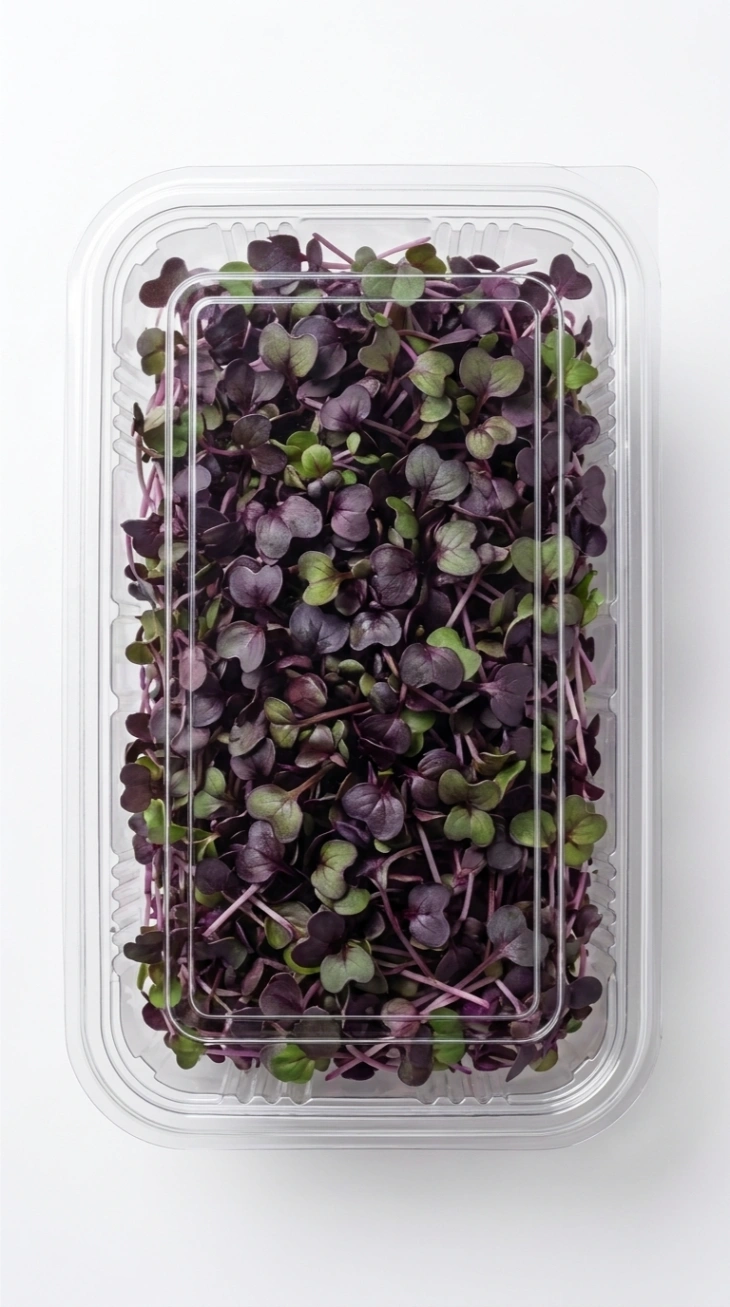 Micro green - red cabbage
